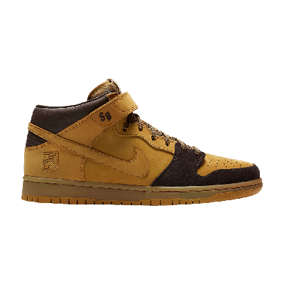 Pre-owned Nike Sb Dunk Mid Pro 'lewis Marnell' In Tan