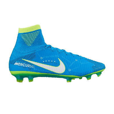 Pre-owned Nike Mercurial Superfly 5 Njr Fg 'blue Orbit'