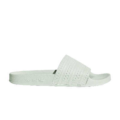 Pre-owned Adidas Originals Adilette Slide 'linen Green'