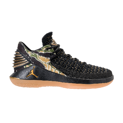 Pre-owned Air Jordan 32 Low Pf 'camo' In Black