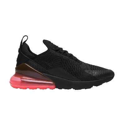 Pre-owned Nike Air Max 270 'hot Punch' In Black