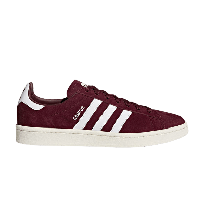 Pre-owned Adidas Originals Campus 'collegiate Burgundy' In Red