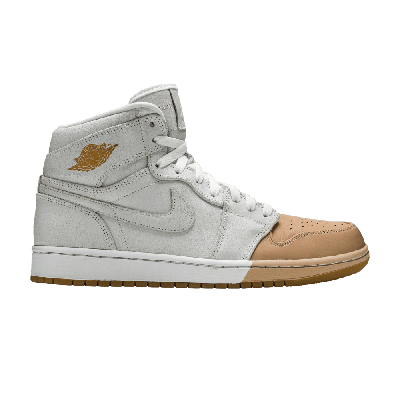 Pre-owned Air Jordan Wmns  1 Retro High Premium 'dipped Toe - White'