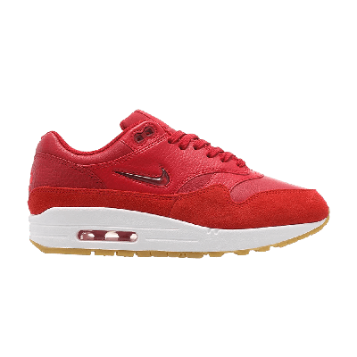 Pre-owned Nike Air Max 1 Premium Jewel 'gym Red'