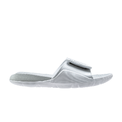 Pre-owned Air Jordan Jordan Hydro 7 Slide 'pure Platinum' In White