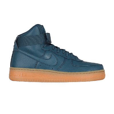 Pre-owned Nike Wmns Air Force 1 High Se 'midnight Turquoise' In Blue