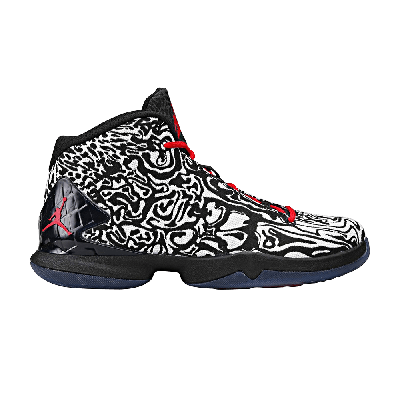 Pre-owned Air Jordan Jordan Super.fly Jcrd 'white Gym Red' In Black