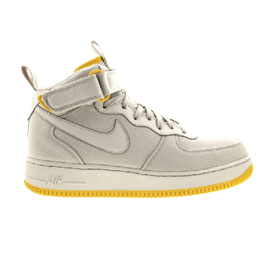 Pre-owned Nike Air Force 1 Mid 07 Canvas 'desert Sand' In Tan