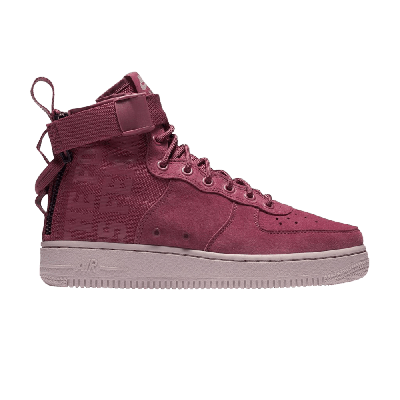 Pre-owned Nike Wmns Sf Air Force 1 Mid 'force Is Female' In Pink