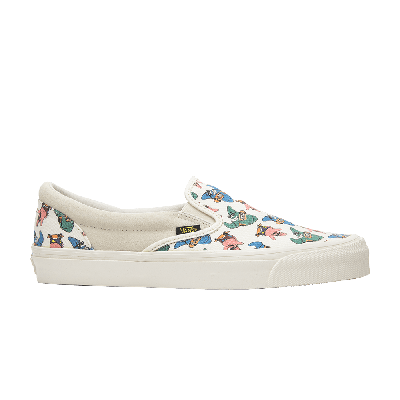 Pre-owned Vans Og Classic Slip-on Lx 'spongebob' In White