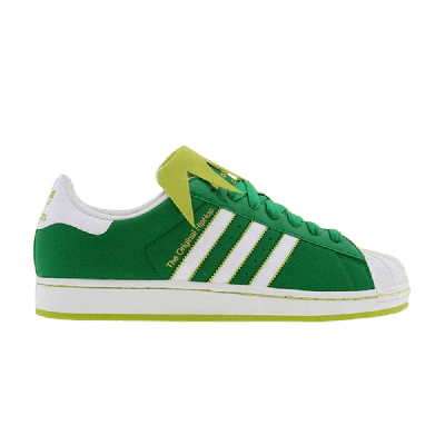 Pre-owned Adidas Originals Superstar 2 'kermit The Frog' In Green