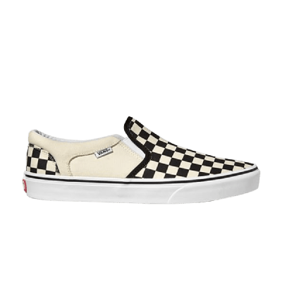 Pre-owned Vans Asher 'checkerboard' In Cream