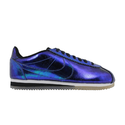 Pre-owned Nike Wmns Classic Cortez Leather Se 'iridescent Soar' In Blue