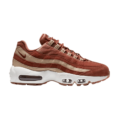 Pre-owned Nike Wmns Air Max 95 Lx 'dusty Peach' In Pink
