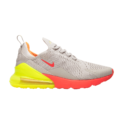 Pre-owned Nike Wmns Air Max 270 'neon' In Tan