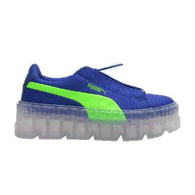 Pre-owned Puma Fenty X Wmns Cleated Creeper Surf 'dazzling Blue'