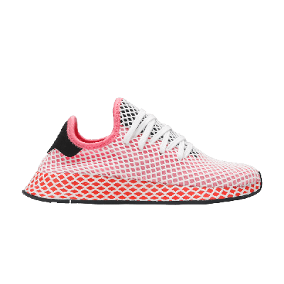 Pre-owned Adidas Originals Wmns Deerupt 'black Pink Rose'