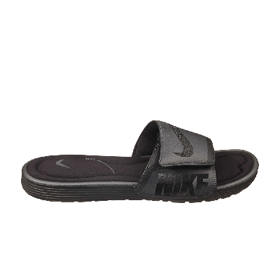 Pre-owned Nike Solarsoft Comfort Slide In Black