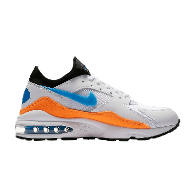 Pre-owned Nike Air Max 93 'nebula Blue' In White