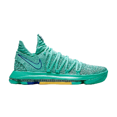 Pre-owned Nike Kd 10 Ep 'city Edition 2' In Green