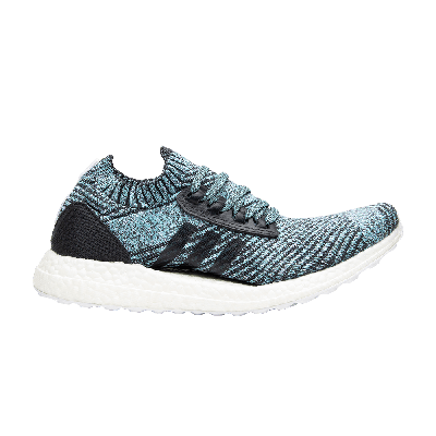 Pre-owned Adidas Originals Parley X Wmns Ultraboost X 'carbon' In Blue