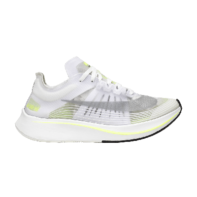 Pre-owned Nike Wmns Zoom Fly Sp 'volt Glow' In White
