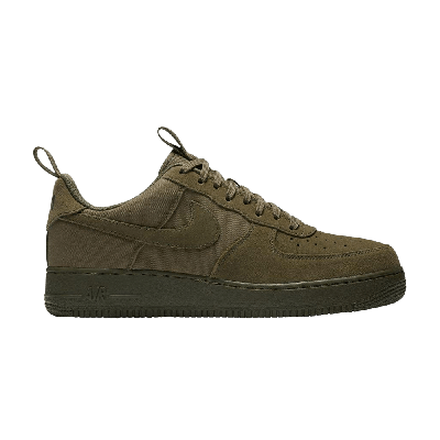 Pre-owned Nike Air Force 1 Low '07 'olive Canvas' In Brown
