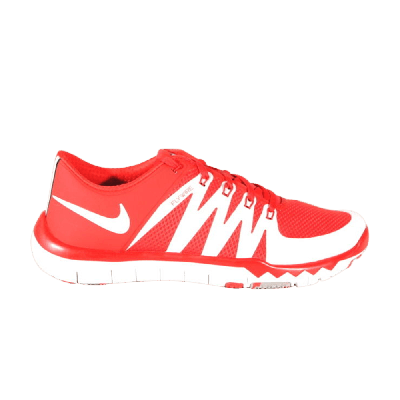 Pre-owned Nike Free Trainer 5.0 V6 Amp 'ohio St.' In Red