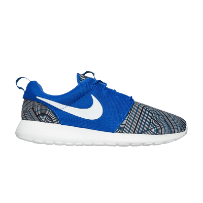 Pre-owned Nike Rosherun Print 'racer Blue'