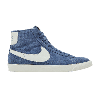 Pre-owned Nike Wmns Blazer Mid Vintage 'diffused Blue'