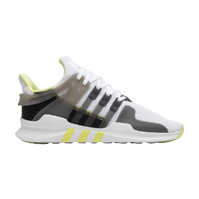 Pre-owned Adidas Originals Wmns Eqt Support Adv 'soft Neon' In Yellow