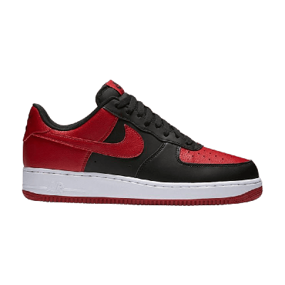 Pre-owned Nike Air Force 1 Low 'bred' In Black