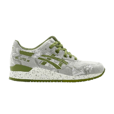 Pre-owned Asics Gel-lyte Iii In Green
