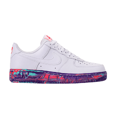 Pre-owned Nike Air Force 1 '07 Lv8 'multi-color Marble'