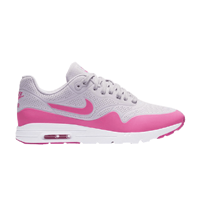 Pre-owned Nike Wmns Air Max 1 Ultra Moire 'bleached Lilac' In Pink