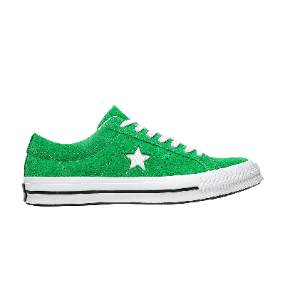 Pre-owned Converse One Star Ox 'green Suede'