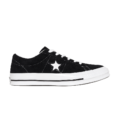 Pre-owned Converse One Star Low 'black Suede'