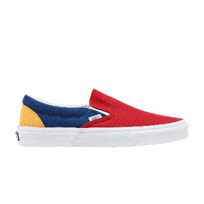 Pre-owned Vans Classic Slip On 'yacht Club' In Red