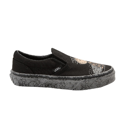 Pre-owned Vans Peanuts X Slip-on 'pig-pen' In Black