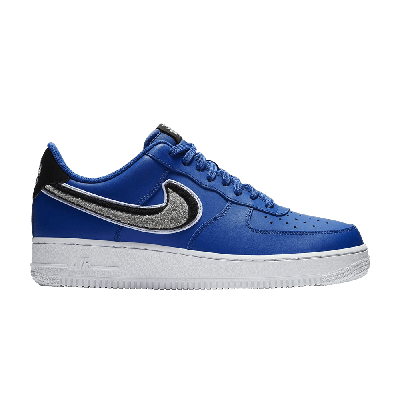 Pre-owned Nike Air Force 1 Low 'chenille Swoosh' In Blue