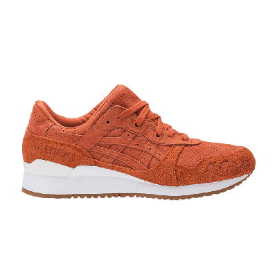 Pre-owned Asics Gel Lyte 3 'spice Route' In Red