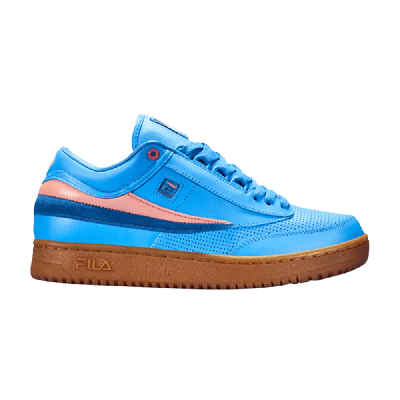 Pre-owned Fila Pink Dolphin X  T-mid In Blue