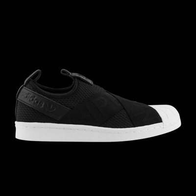 Pre-owned Adidas Originals Wmns Superstar Slip-on 'core Black'