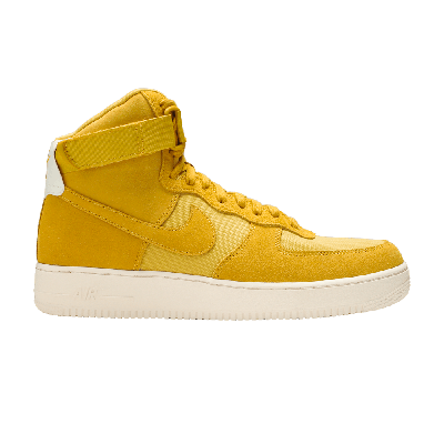 Pre-owned Nike Air Force 1 High Suede 'yellow Ochre' In Orange