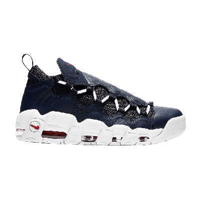 Pre-owned Nike Air More Money 'obsidian' In Blue