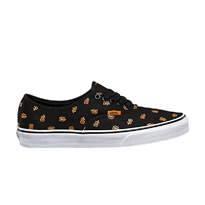 Pre-owned Vans Mlb X Authentic 'san Francisco Giants' In Black