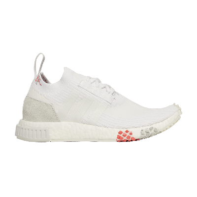 Pre-owned Adidas Originals Wmns Nmd_racer Primeknit 'white'