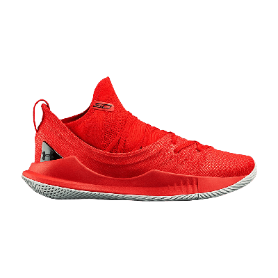 Pre-owned Under Armour Curry 5 'fired Up' In Red