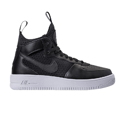 Pre-owned Nike Wmns Air Force 1 Ultraforce Mid 'black White'
