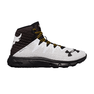 Pre-owned Under Armour Project Rock Delta 'chase Greatness' In White